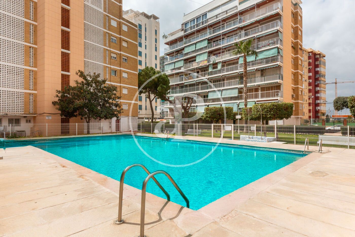 Swimming pool of Flat for sale in La Pobla de Farnals  with Air Conditioner, Heating and Private garden