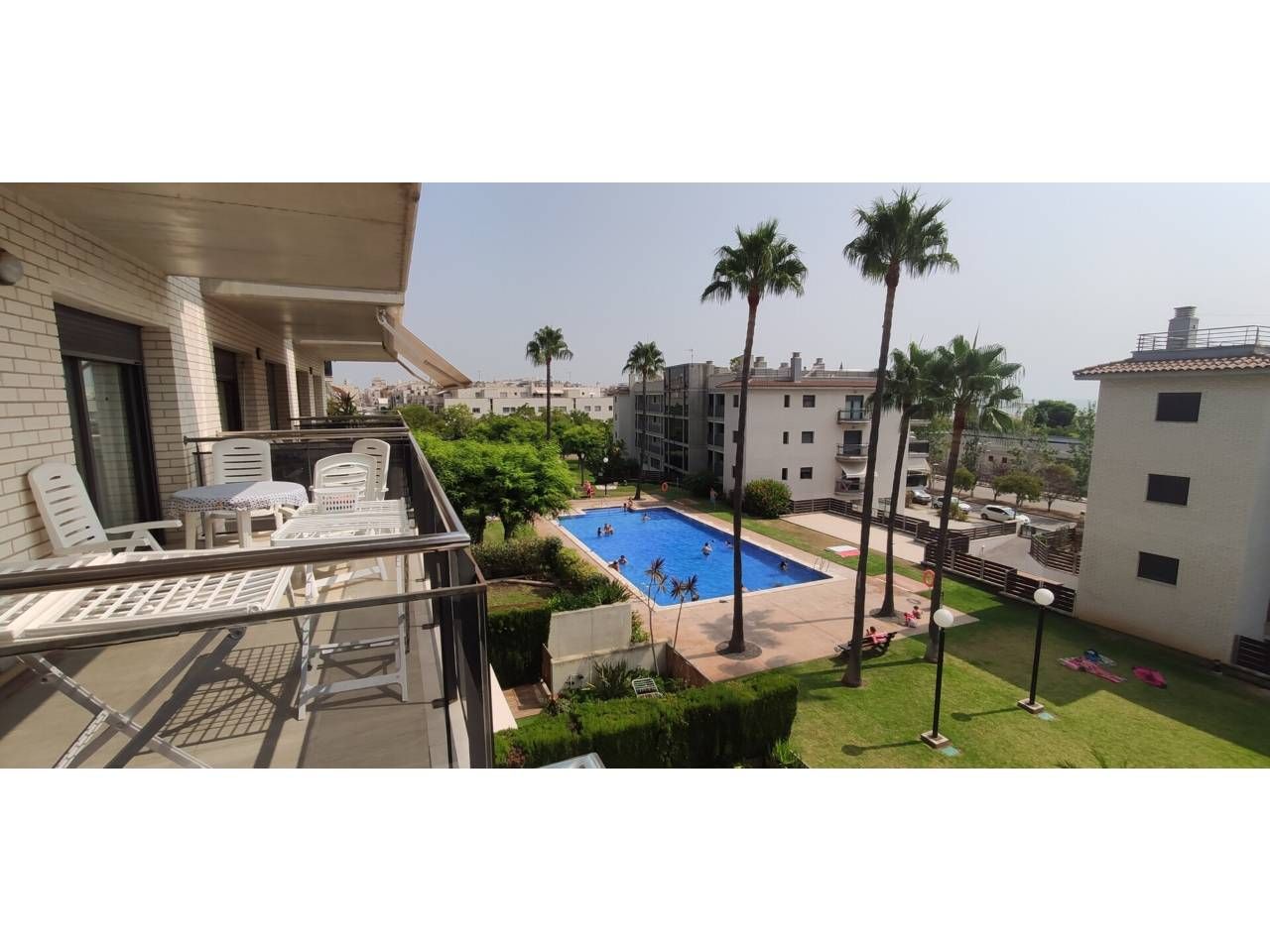 Swimming pool of Flat to rent in Sant Carles de la Ràpita  with Terrace and Furnished