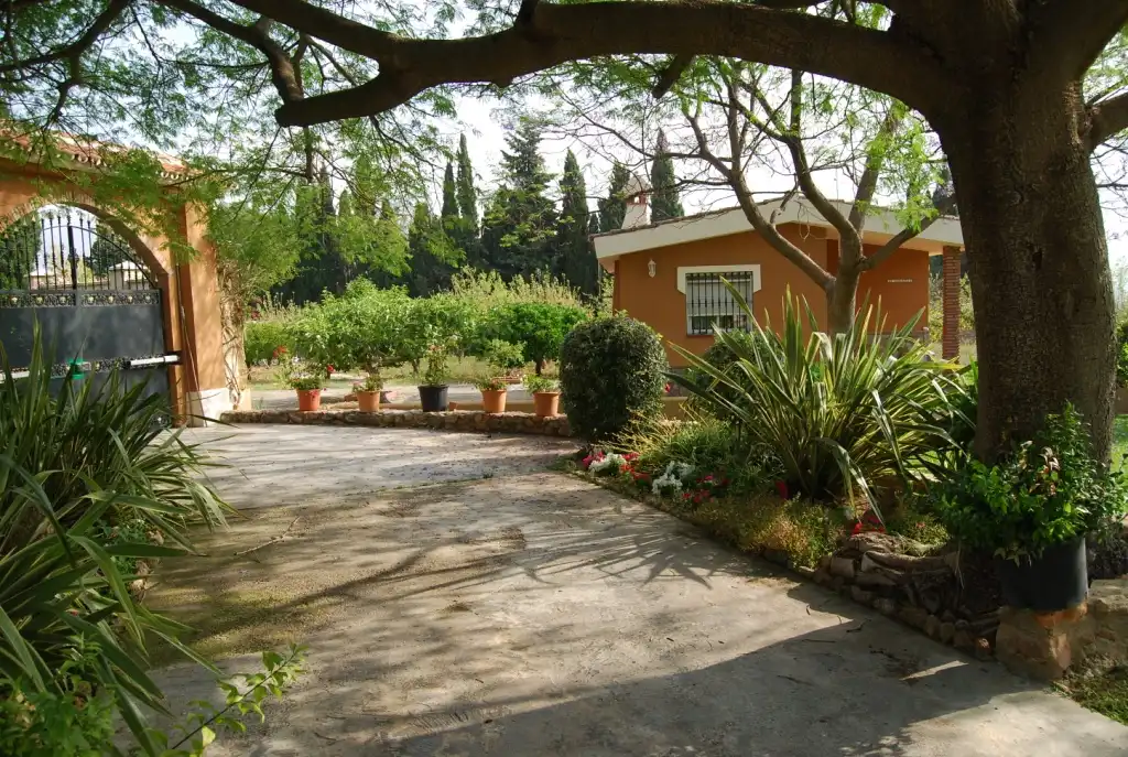 Jardí de Casa o xalet en venda en Alhaurín de la Torre amb Aire condicionat, Jardí privat i Terrassa