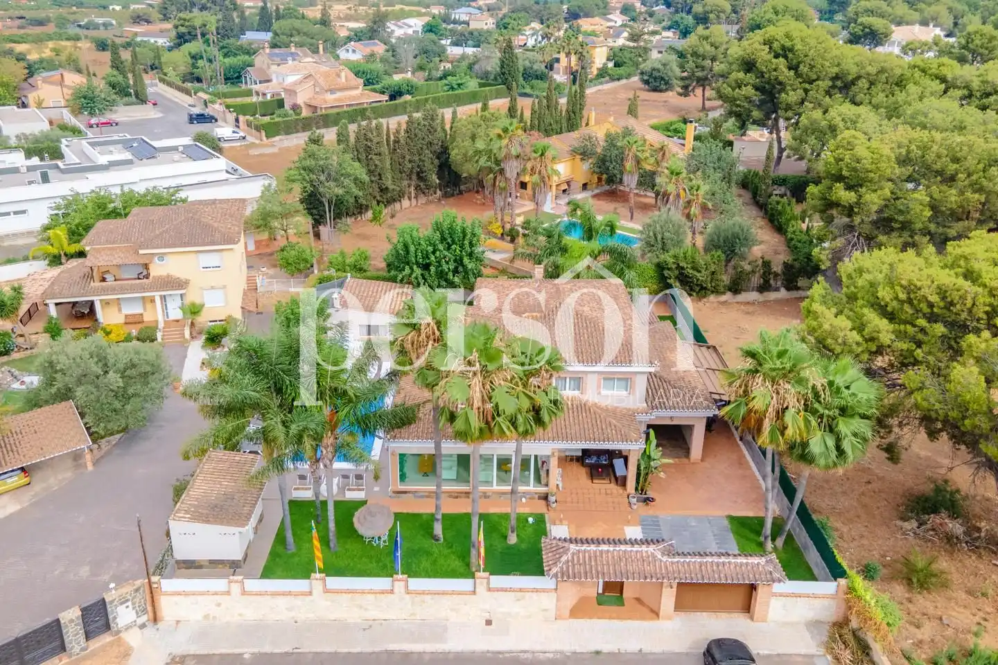 Exterior view of Houses for sale in Bétera  with Air Conditioner, Heating and Private garden