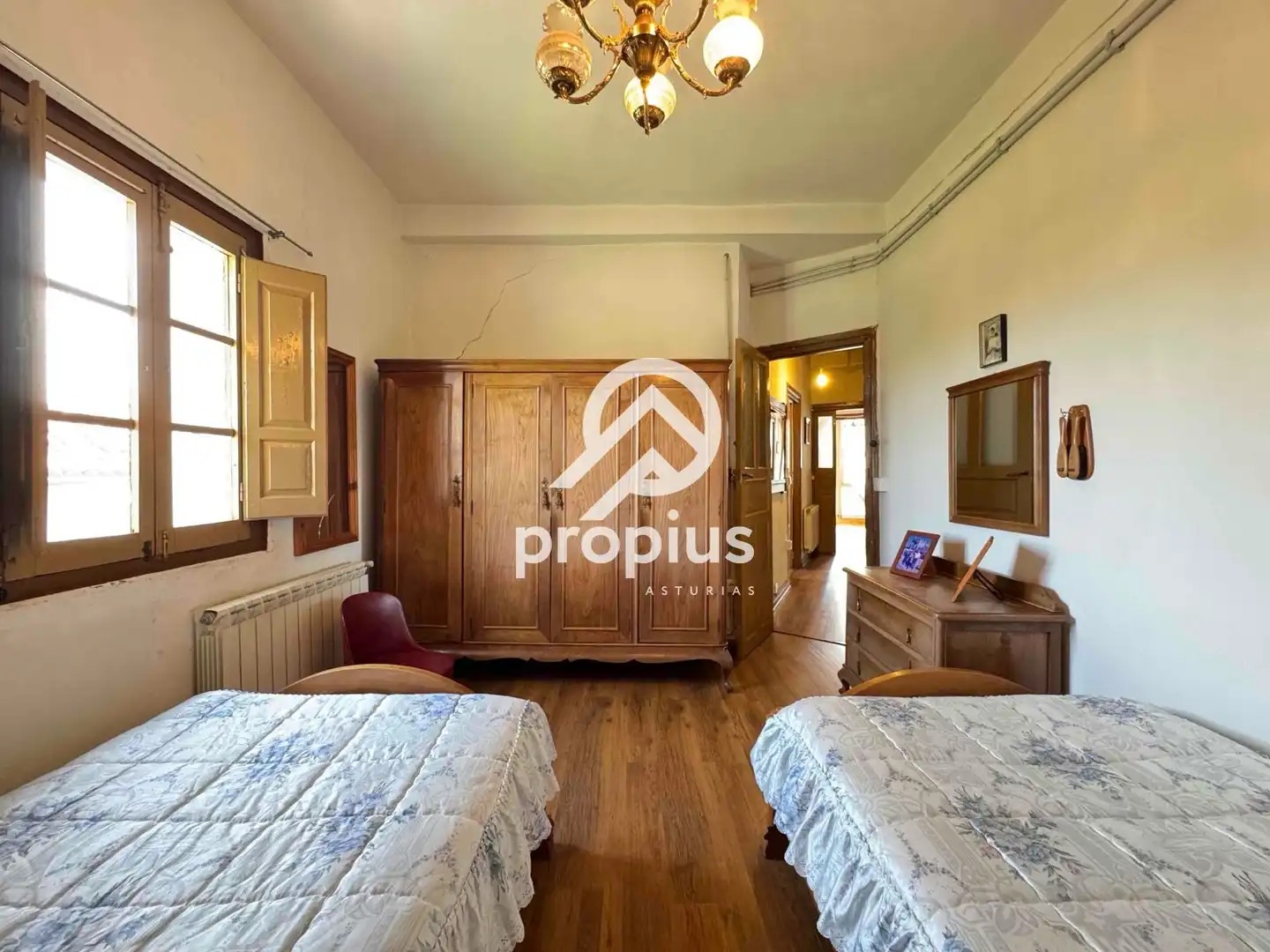 Bedroom of Flat for sale in Piloña  with Heating, Storage room and Balcony