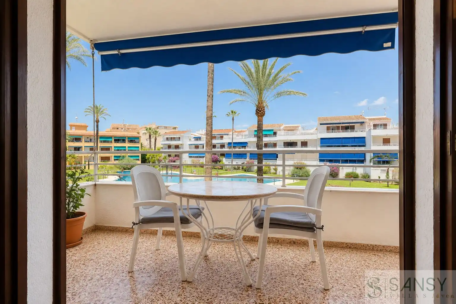 Terrassa de Apartament en venda en Jávea / Xàbia amb Piscina comunitària