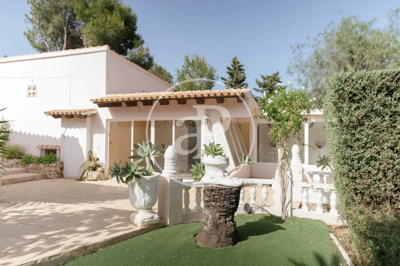 Jardín de Casa o chalet en venta en Calpe / Calp con Aire acondicionado, Calefacción y Jardín privado