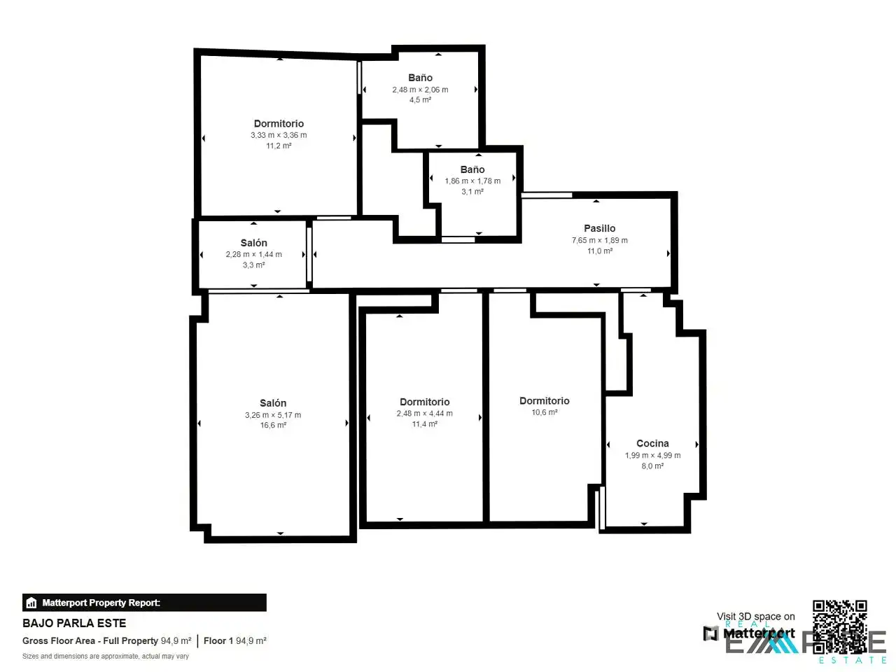 Planta baja en venta en Parla Este