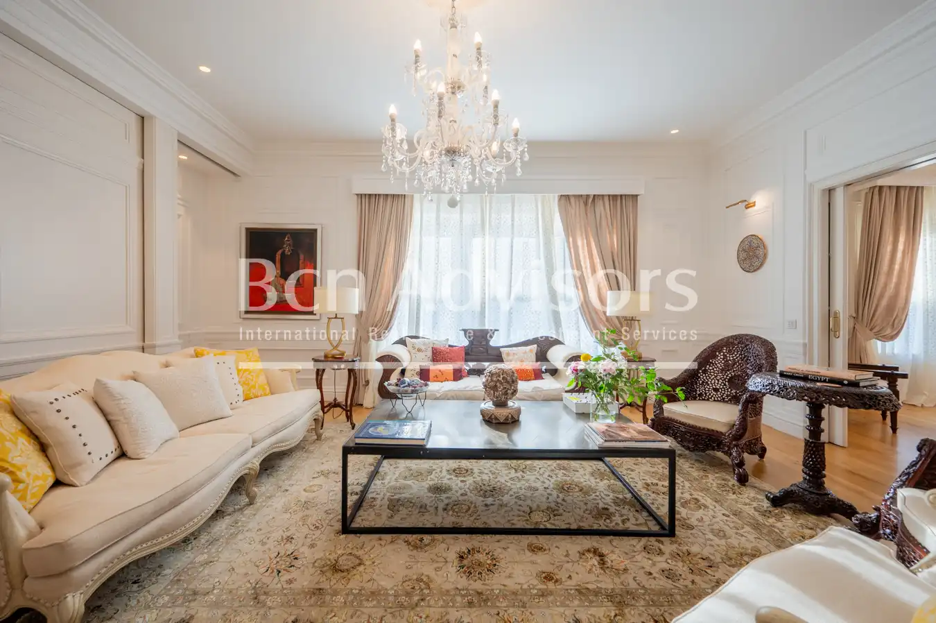 Living room of Attic for sale in Barcelona  with Air Conditioner, Heating and Terrace