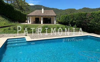 Vista exterior de Casa o xalet en venda en Sant Llorenç de la Muga amb Aire condicionat, Terrassa i Piscina