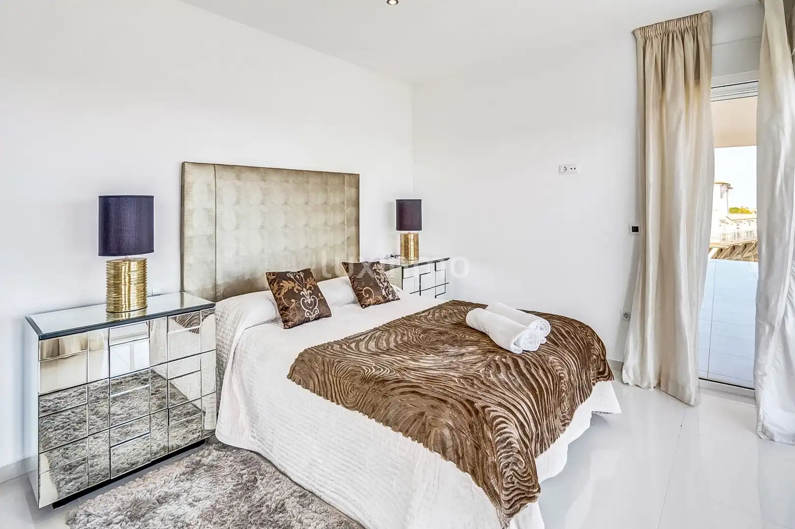 Bedroom of Houses for sale in Jávea / Xàbia  with Air Conditioner, Heating and Terrace