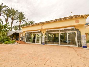 Casa rústica con piscina en venta en Partida Hoya