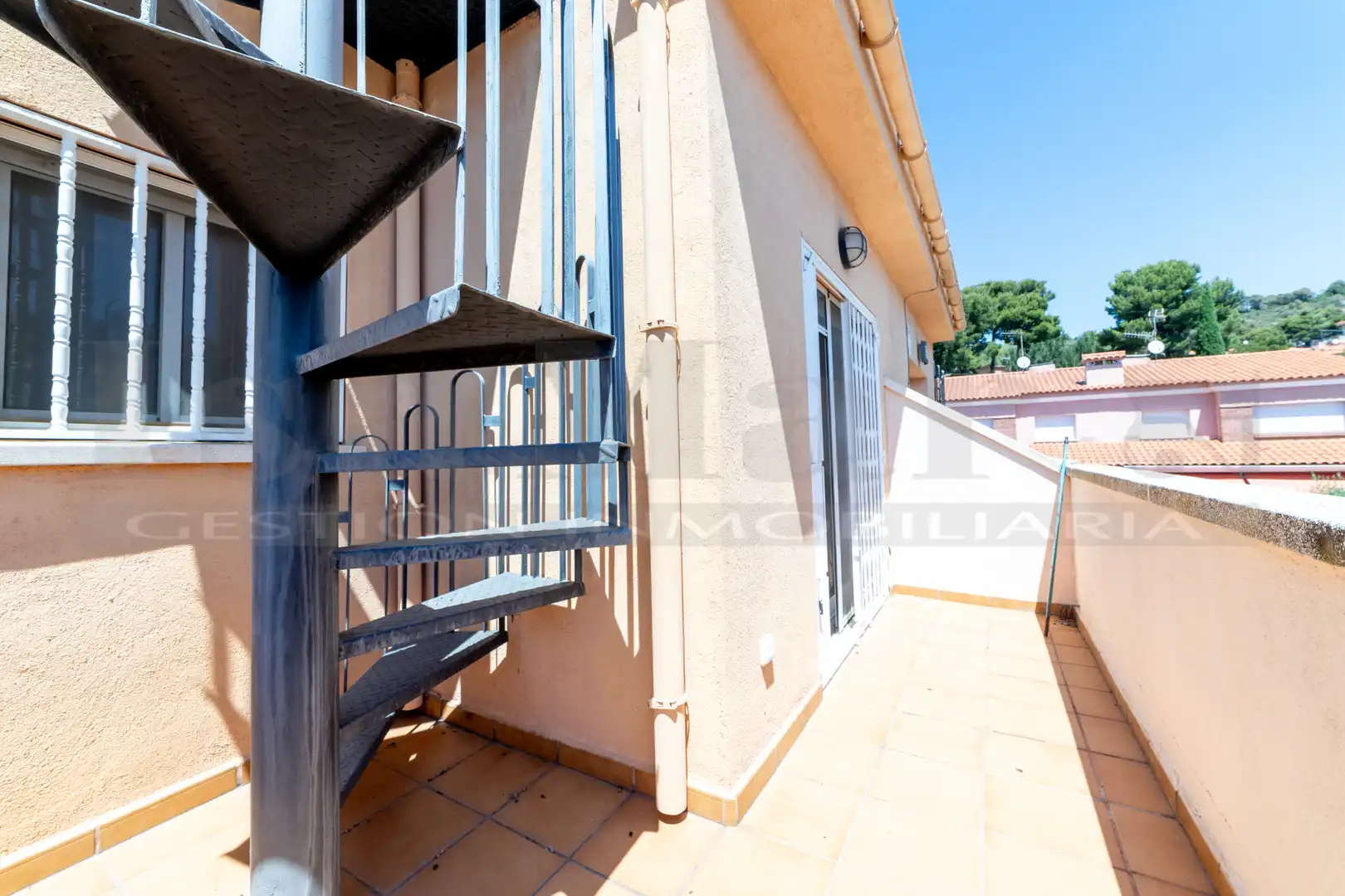 Terraza de Casa adosada en venta en Calafell con Aire acondicionado, Calefacción y Jardín privado