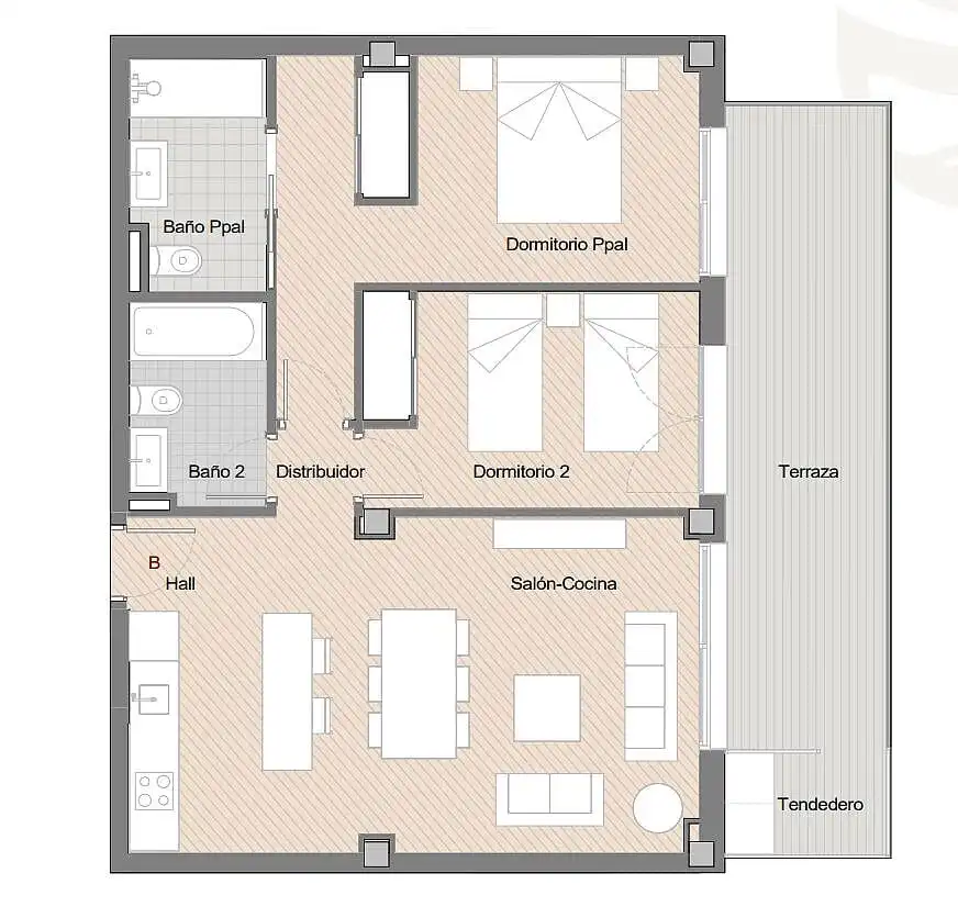 Apartament amb ascensor en venda a Estepona Pueblo, imagen 9