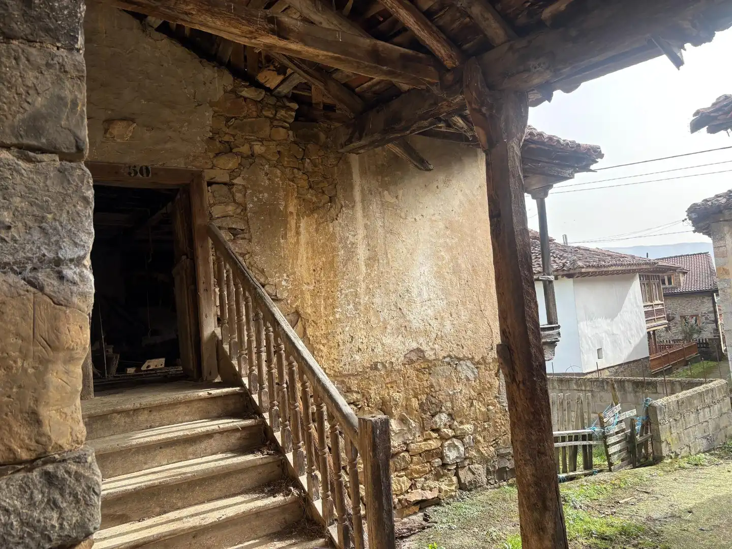 Vista exterior de Finca rústica en venta en Quirós con Terraza y Balcón