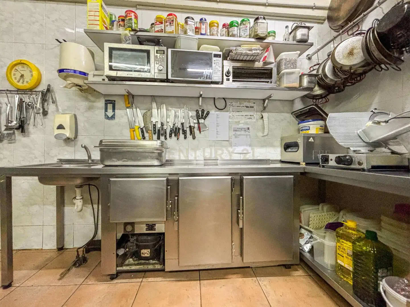 Cocina de Local en traspaso en Parets del Vallès con Aire acondicionado