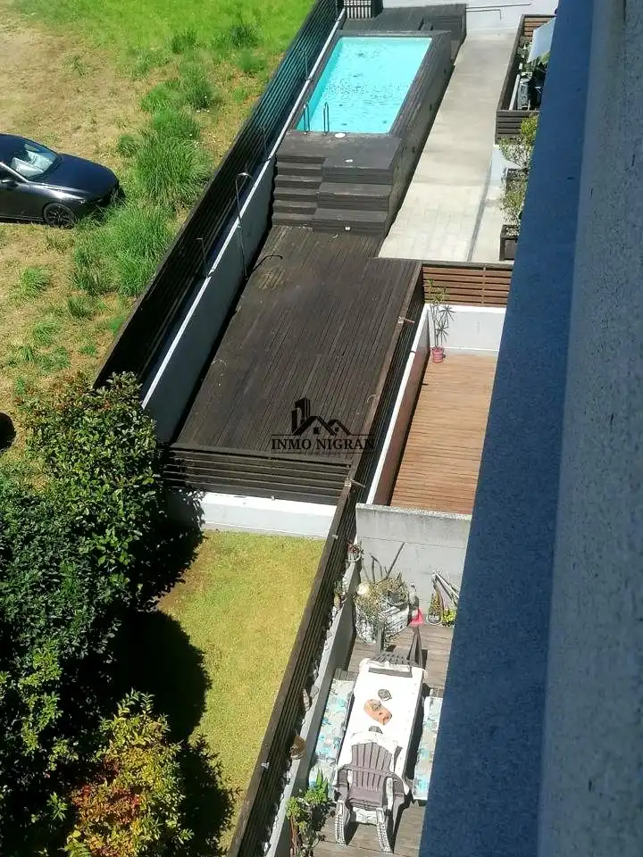 Terraza de Piso en venta en Baiona con Calefacción, Trastero y Amueblado