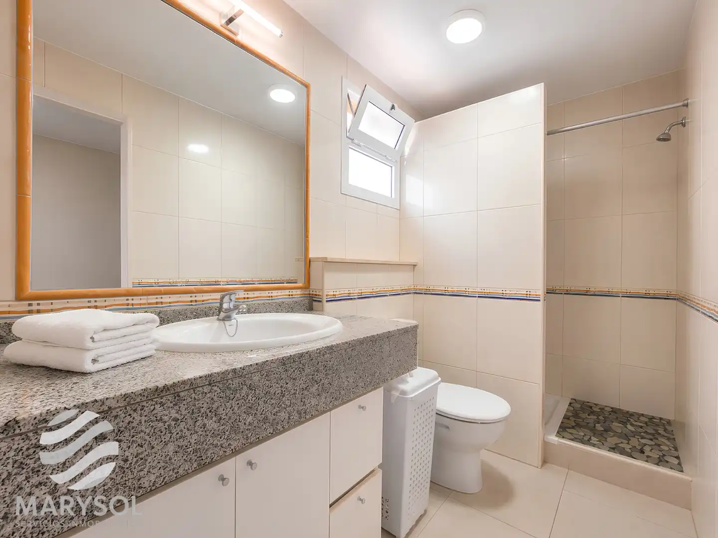 Badezimmer von Haus oder Chalet zur Miete in San Bartolomé de Tirajana mit Klimaanlage, Terrasse und Möbliert
