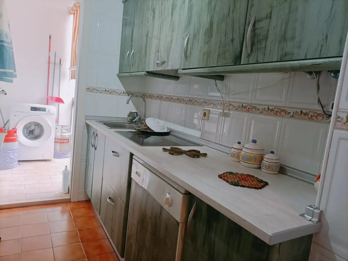Cocina de Piso en venta en Chiclana de la Frontera con Terraza