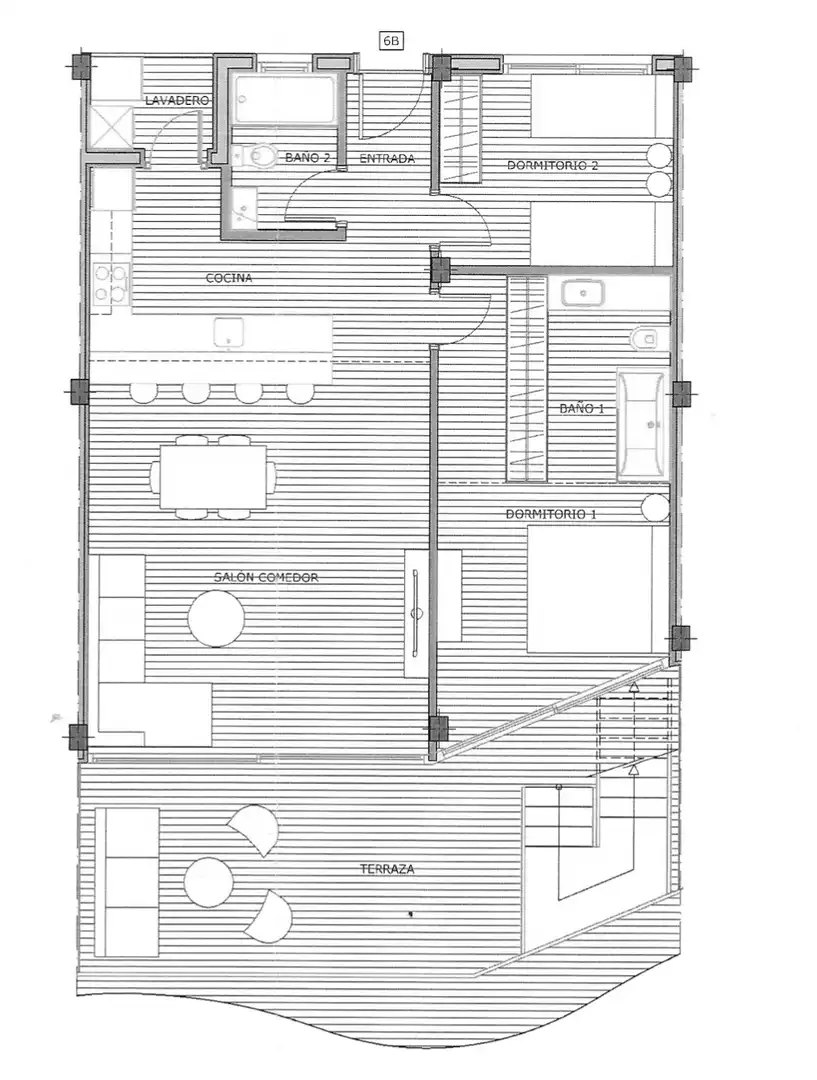 Penthouse with pool for sale in Las Gaviotas  - Carvajal, imagen 36