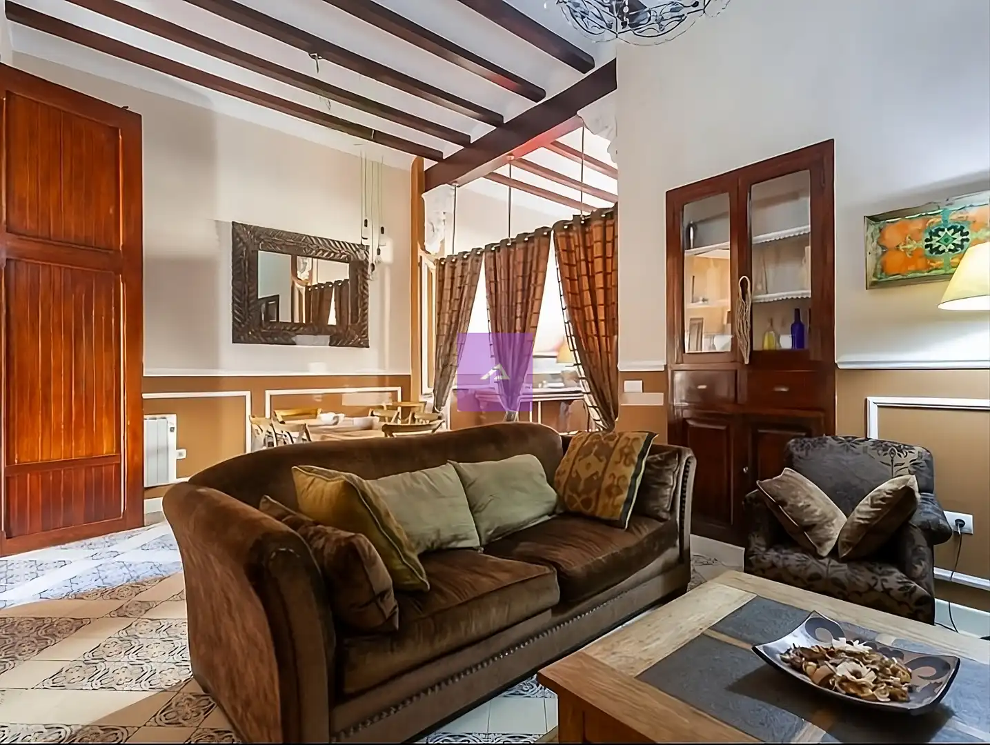 Sala de estar de Casa o chalet en venta en Alzira con Aire acondicionado, Terraza y Trastero
