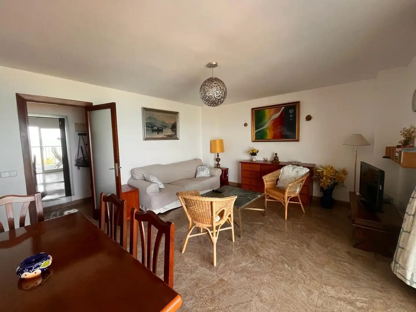 Living room of Flat for rent in  Palma de Mallorca  with Air Conditioner and Furnished