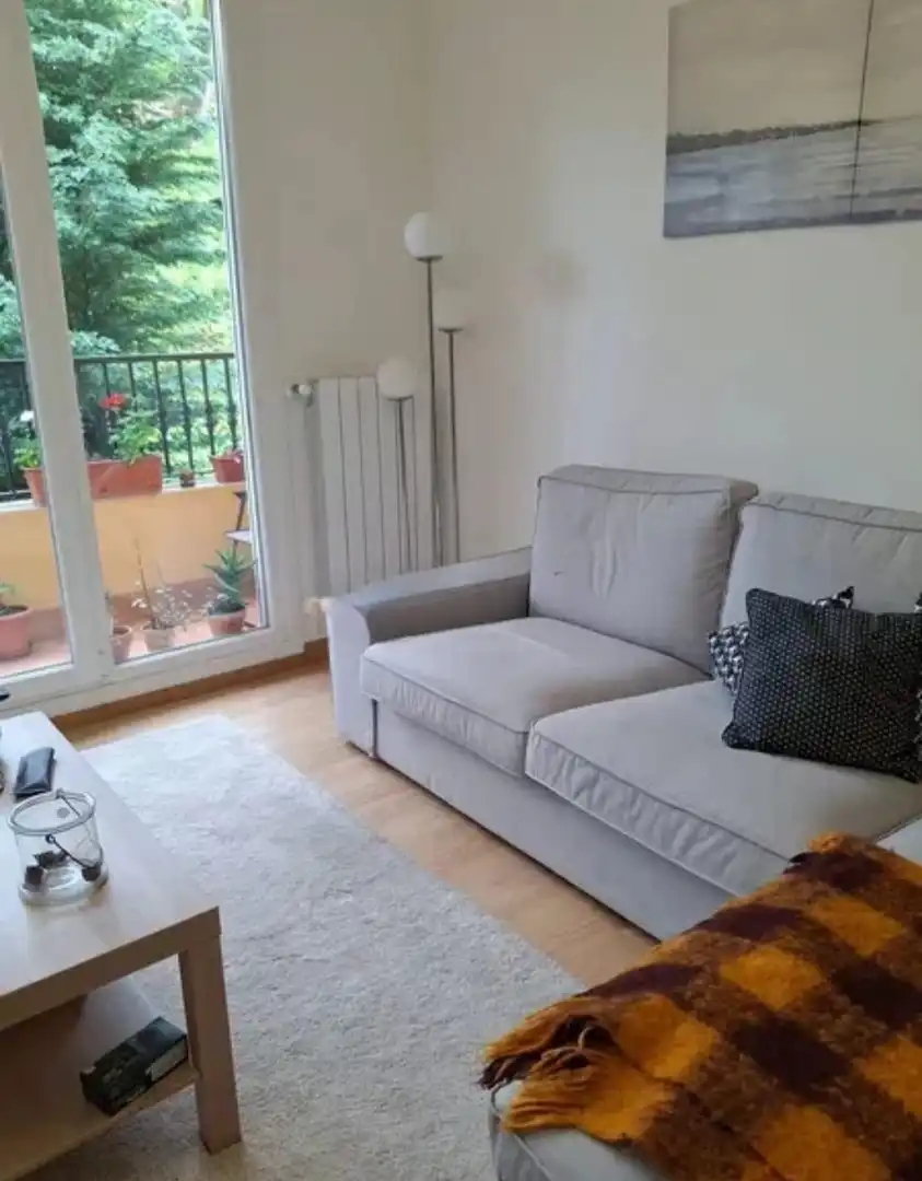 Living room of Flat for sale in Valle de Mena  with Heating, Terrace and Furnished