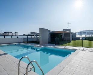 Swimming pool of Flat for sale in  Zaragoza Capital  with Heating, Terrace and Storage room