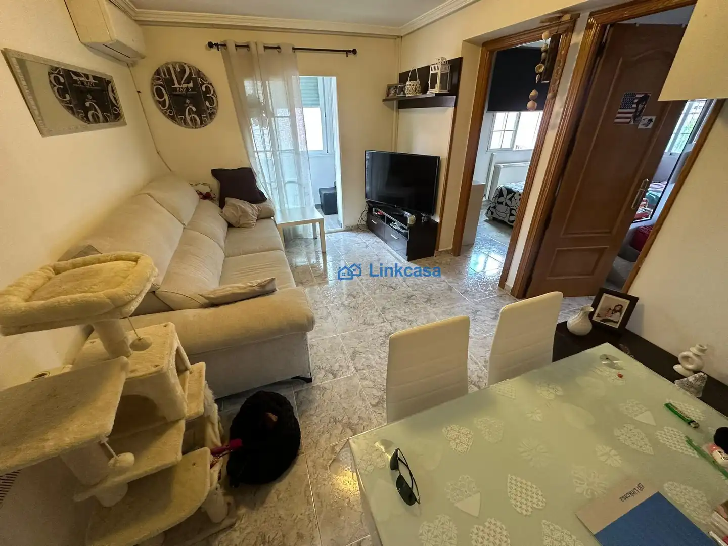 Sala de estar de Piso en venta en Madrid con Terraza
