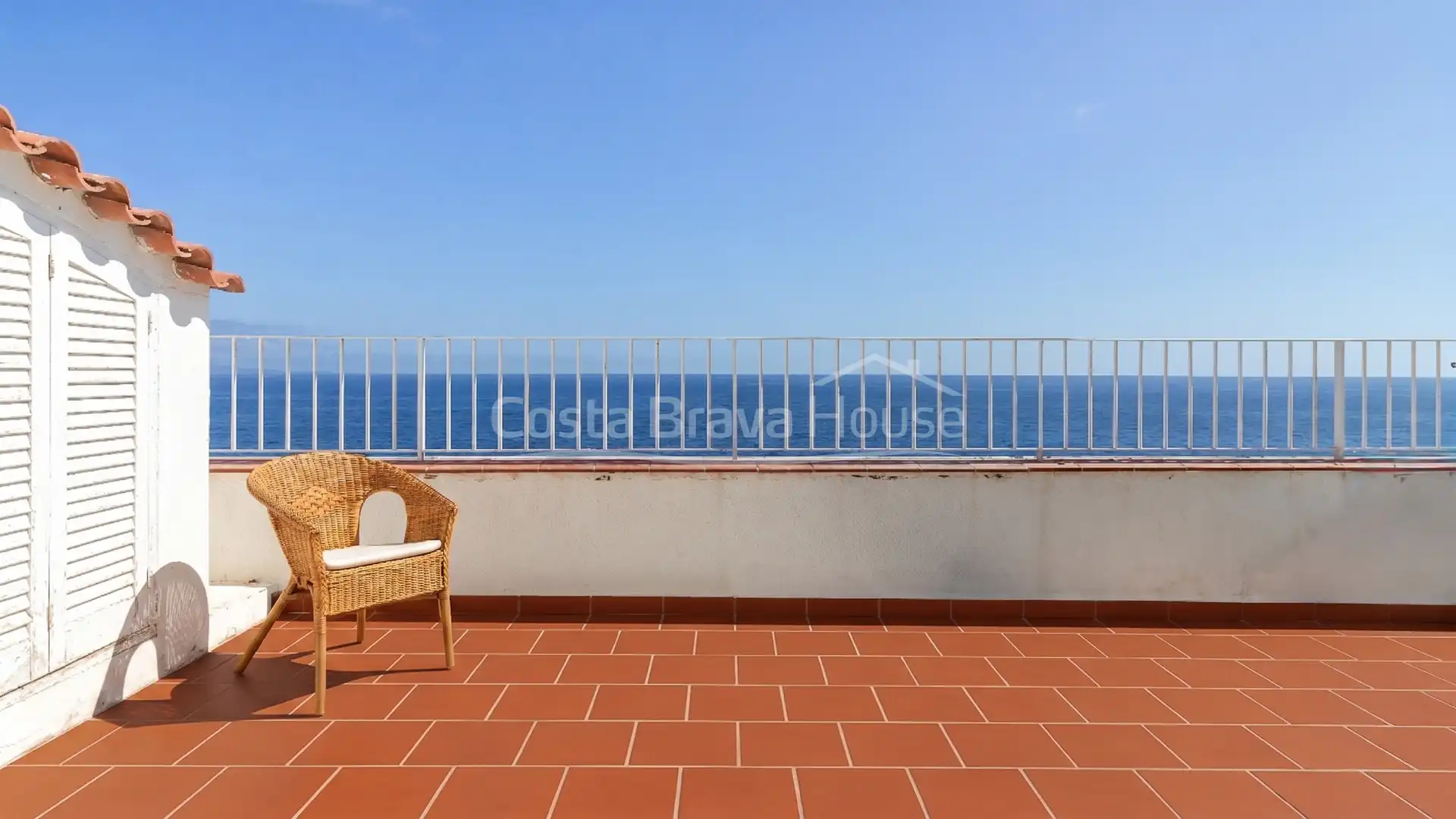 Terrasse von Wohnungen zum Verkauf in Begur mit Klimaanlage, Heizung und Terrasse
