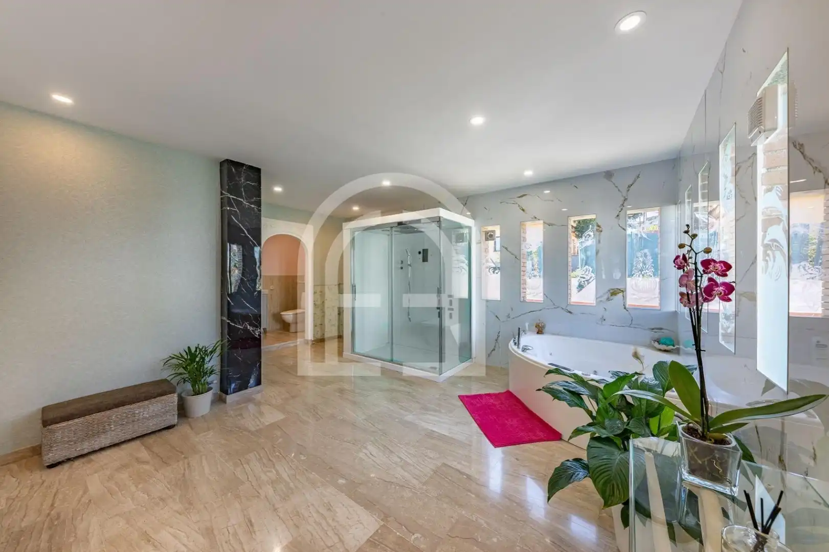 Baño de Casa o chalet en venta en Badalona con Calefacción, Jardín privado y Terraza
