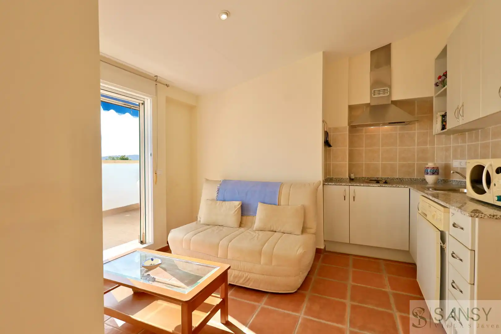 Terrassa de Apartament en venda en Jávea / Xàbia amb Terrassa i Piscina comunitària