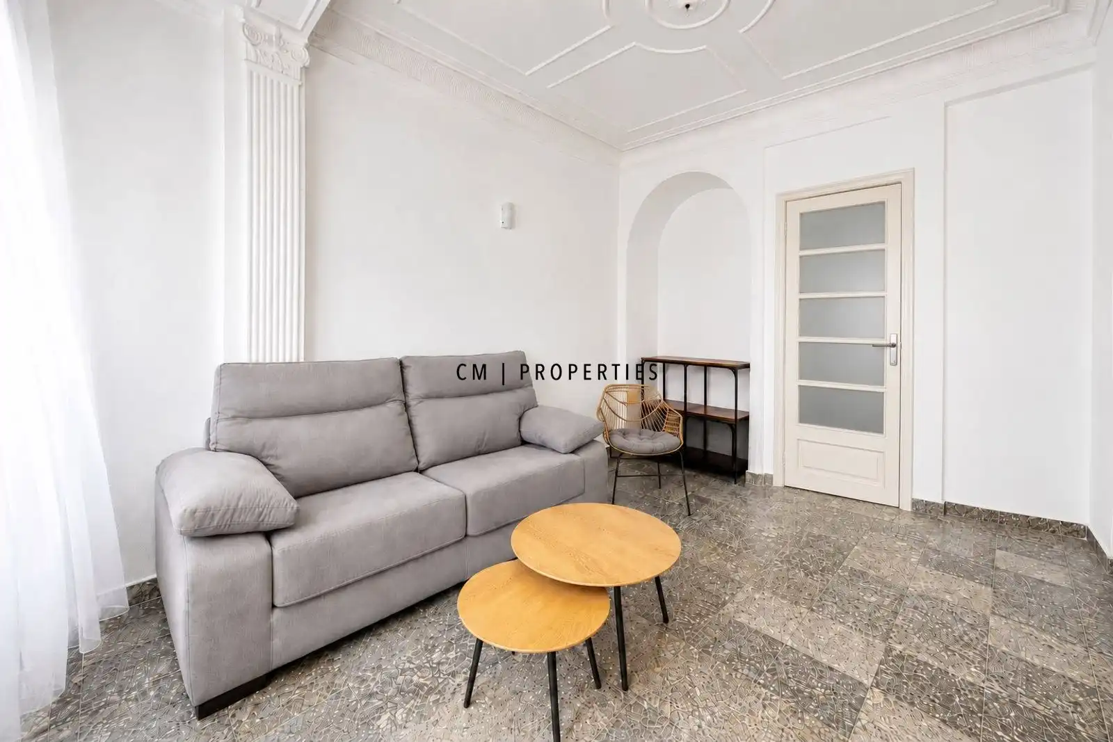 Außenansicht von Wohnung zur Miete in Valencia mit Klimaanlage, Heizung und Terrasse
