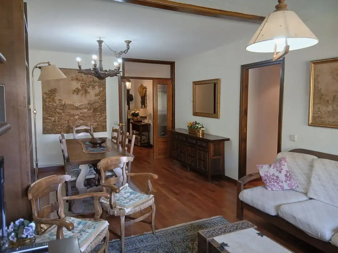 Esszimmer von Wohnung zum Verkauf in Ezcaray mit Heizung, Privatgarten und Terrasse
