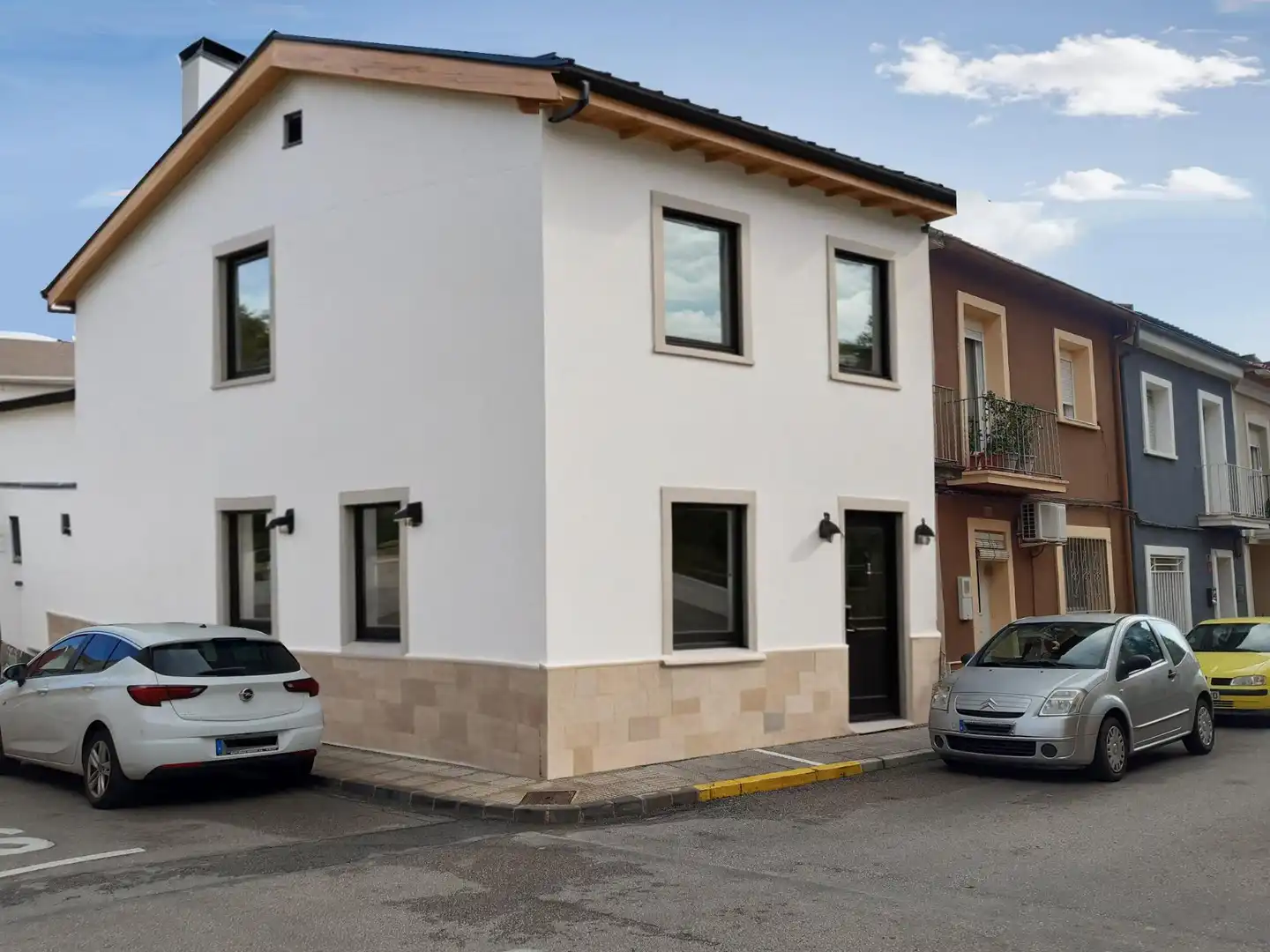Vista exterior de Casa adosada en venta en Beniarbeig