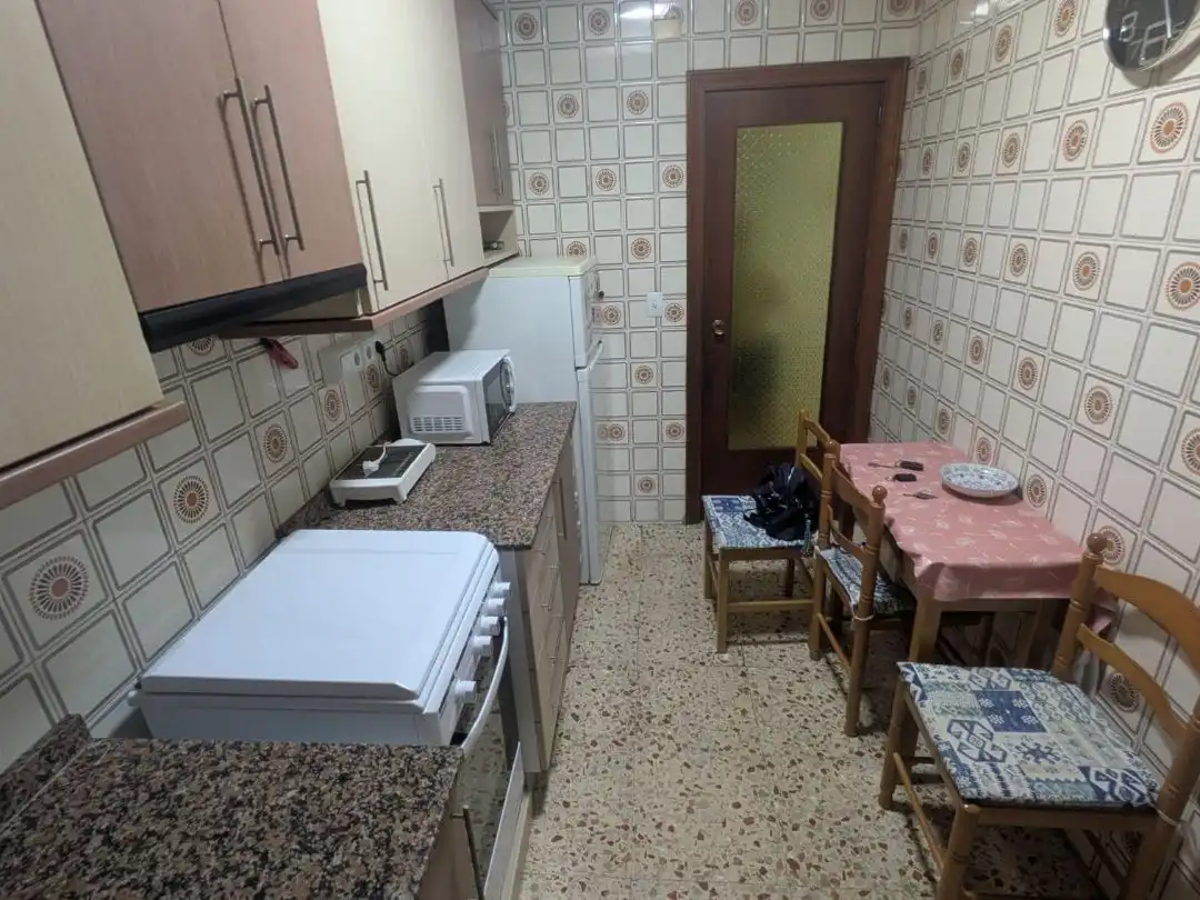 Küche von Wohnung zum Verkauf in Orihuela mit Klimaanlage und Balkon