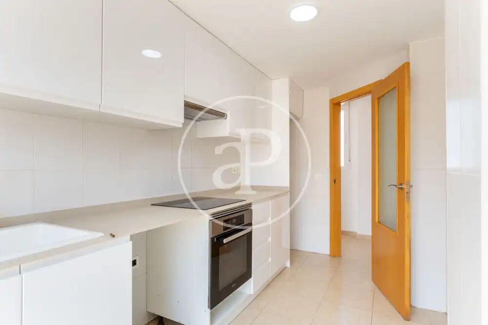 Küche von Wohnung zur Miete in Sagunto / Sagunt mit Klimaanlage, Heizung und Terrasse