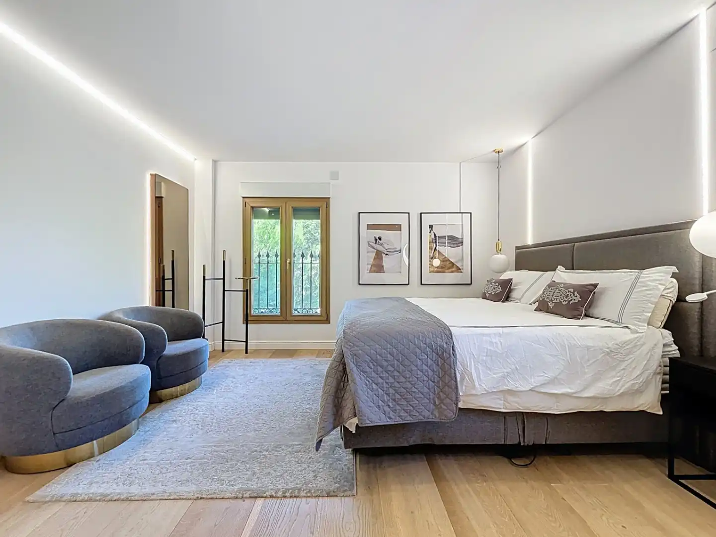 Habitación de Casa o chalet en venta en Benimantell con Aire acondicionado, Jardín privado y Terraza