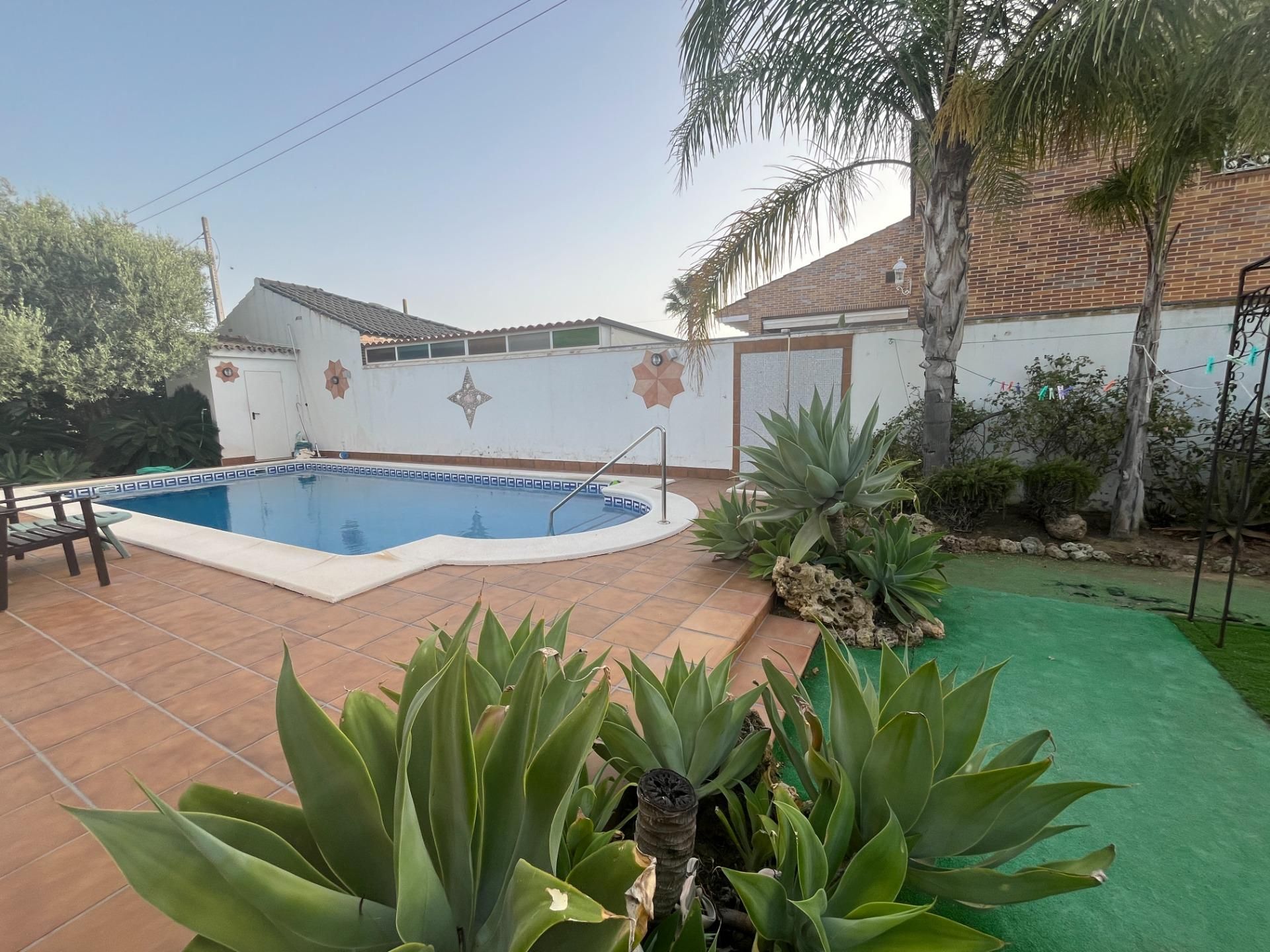 Piscina de Casa o xalet en venda en Jerez de la Frontera amb Aire condicionat, Calefacció i Parquet