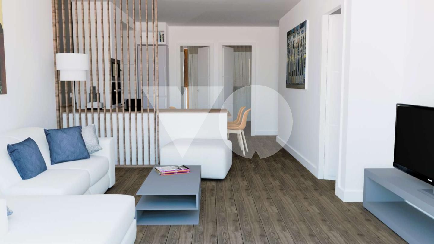 Living room of Apartment for sale in  Madrid Capital  with Heating and Storage room