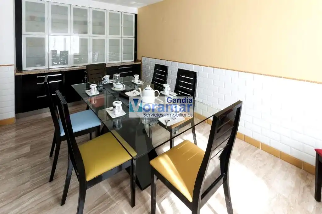Esszimmer von Maisonette zur Miete in Gandia mit Klimaanlage, Heizung und Terrasse