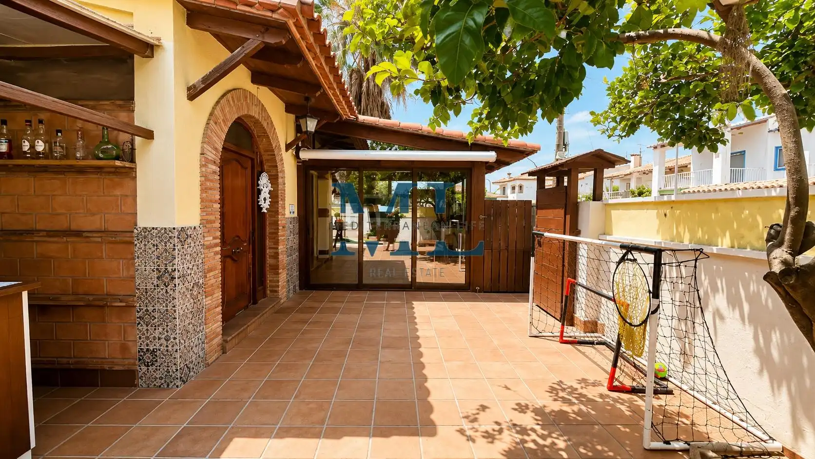 Terrassa de Casa o xalet en venda en Sant Pere de Ribes amb Piscina