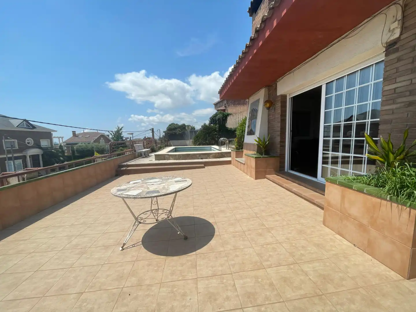 Terraza de Casa o chalet en venta en Badalona con Aire acondicionado, Jardín privado y Terraza