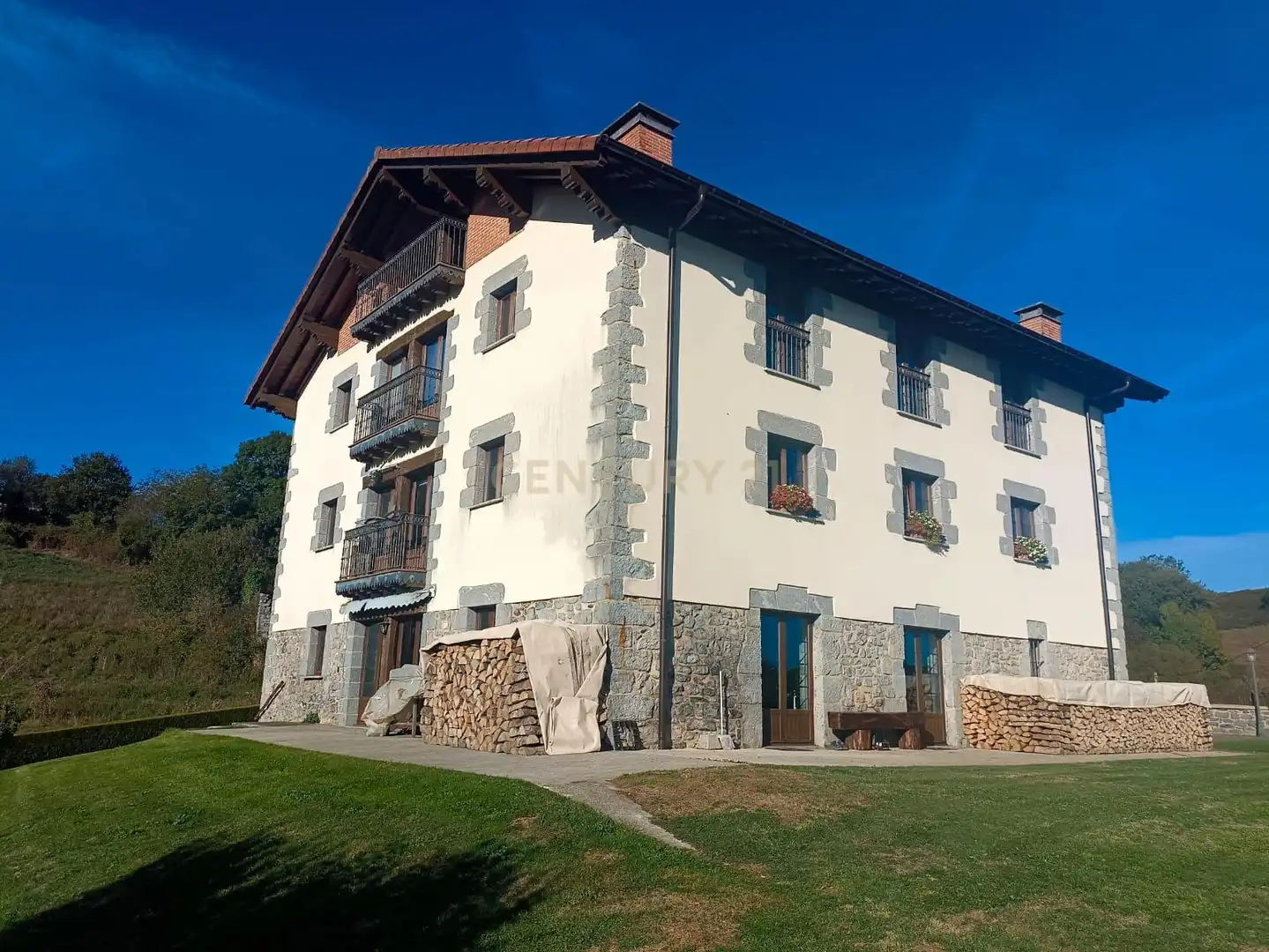 Vista exterior de Casa o chalet en venta en Larraun