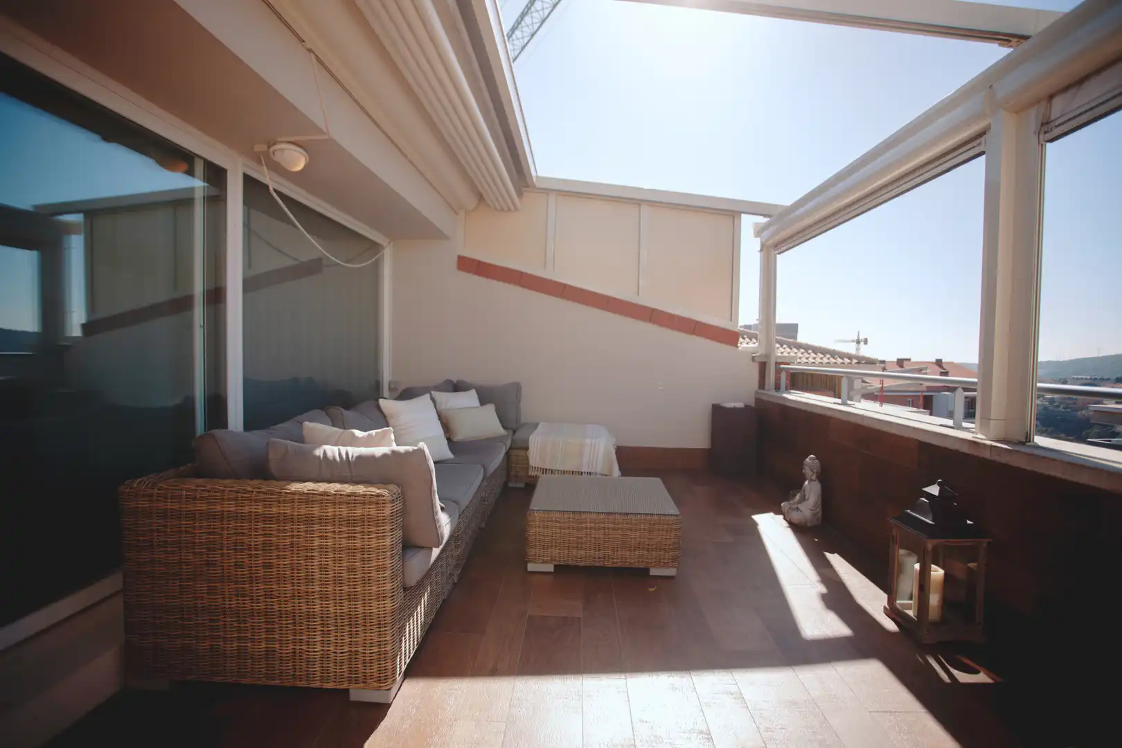 Terrassa de Dúplex en venda en Tiana amb Aire condicionat, Calefacció i Parquet