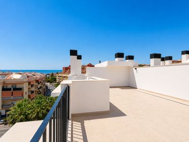 Attico con piscina in vendita a Estepona Pueblo