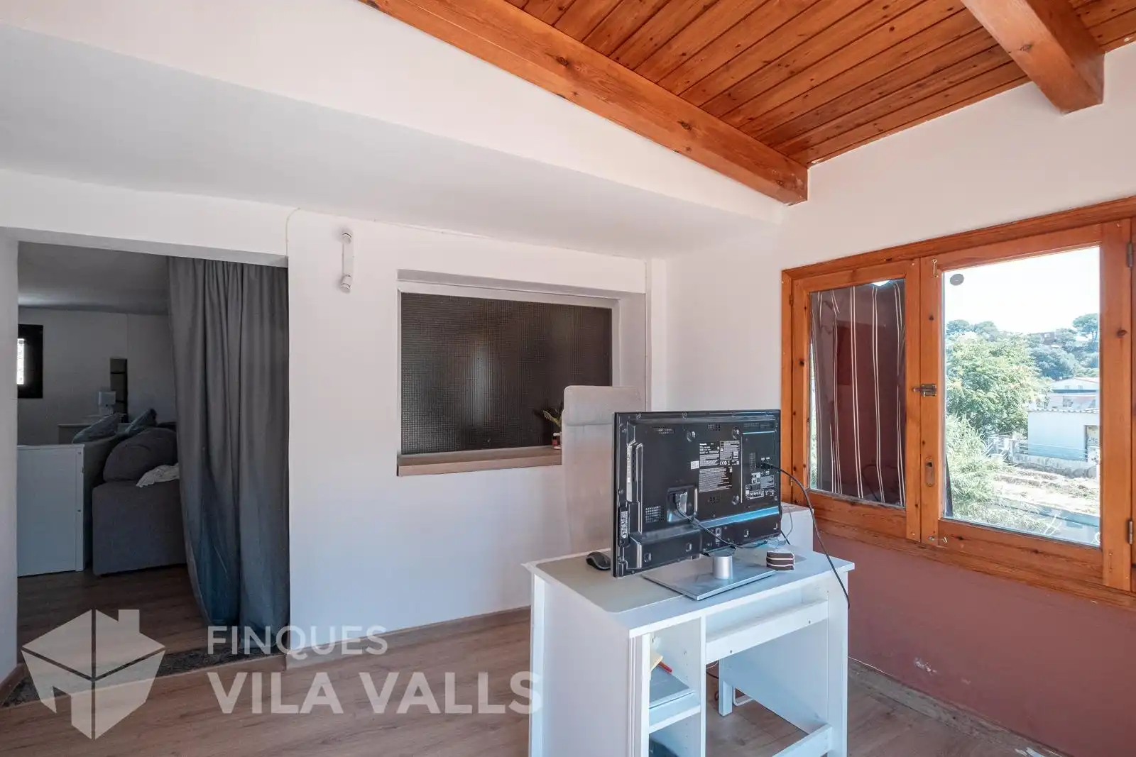 Living room of Flat for sale in Lliçà d'Amunt  with Air Conditioner, Heating and Private garden