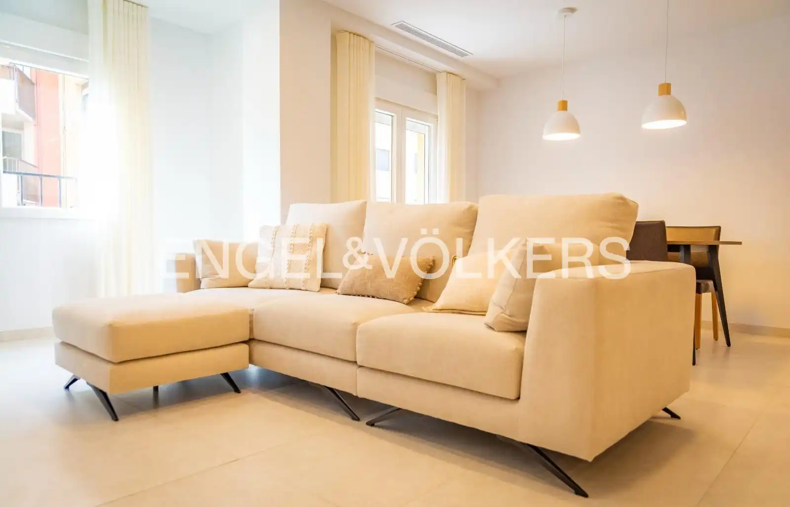 Living room of Apartments for rent in Dénia  with Air Conditioner, Heating and Terrace
