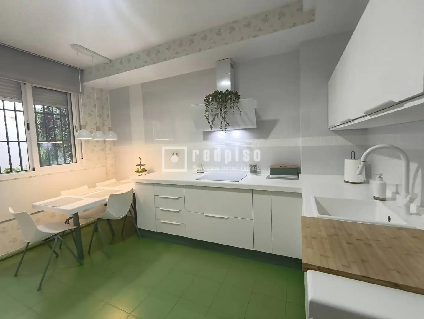 Cocina de Piso de alquiler en Sevilla con Aire acondicionado, Terraza y Amueblado