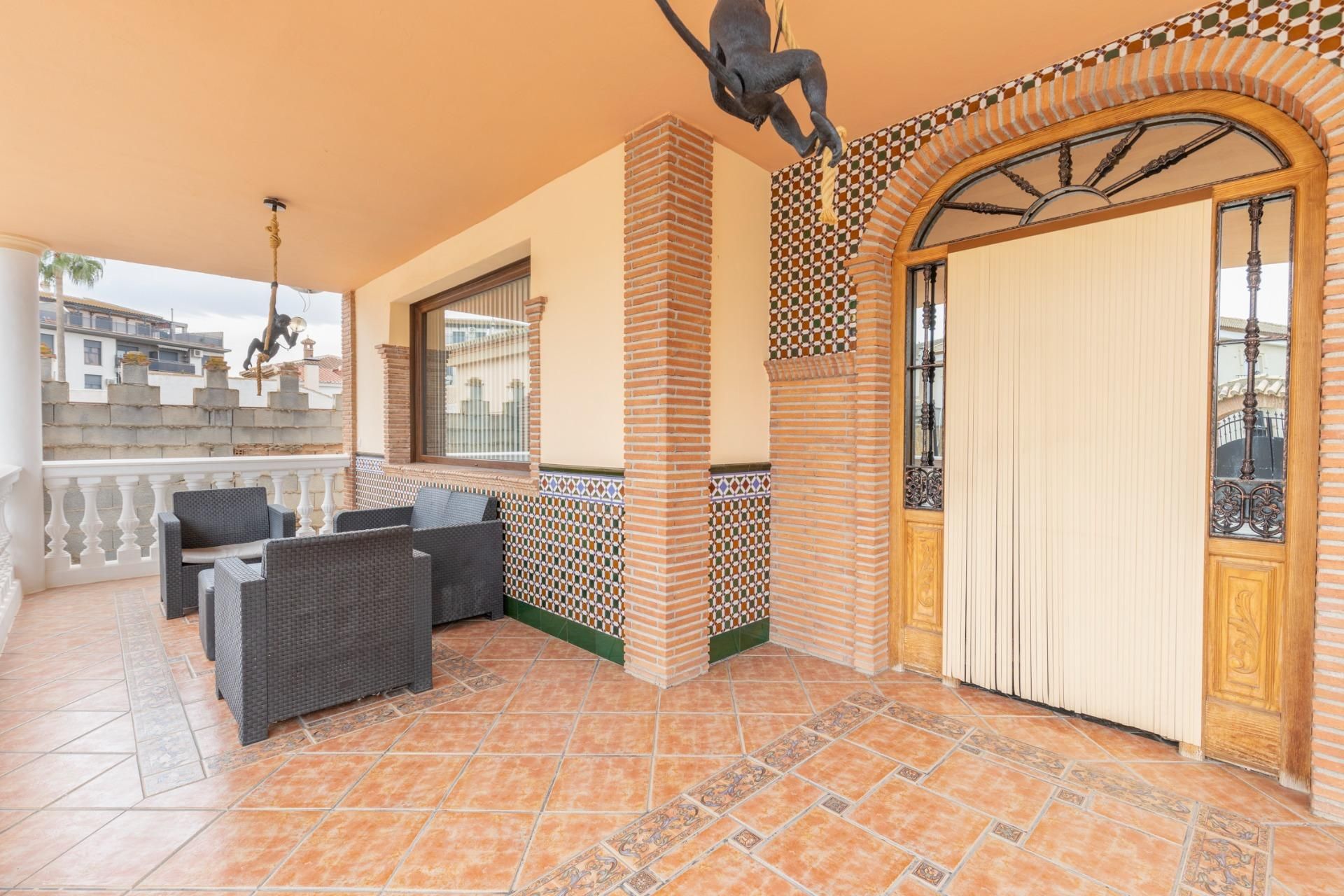 Terrassa de Casa o xalet en venda en Láchar amb Aire condicionat, Calefacció i Jardí privat