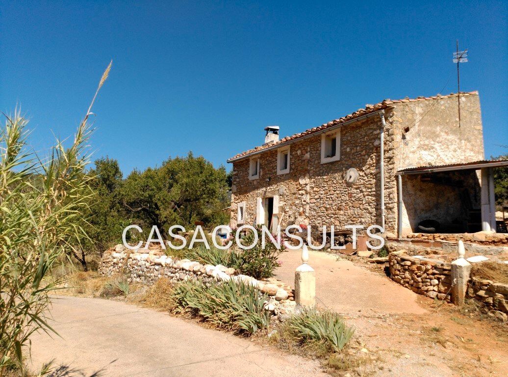 Vista exterior de Finca rústica en venda en Atzeneta del Maestrat amb Jardí privat, Terrassa i Traster