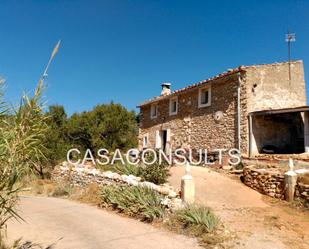 Exterior view of Country house for sale in Atzeneta del Maestrat  with Private garden, Terrace and Storage room