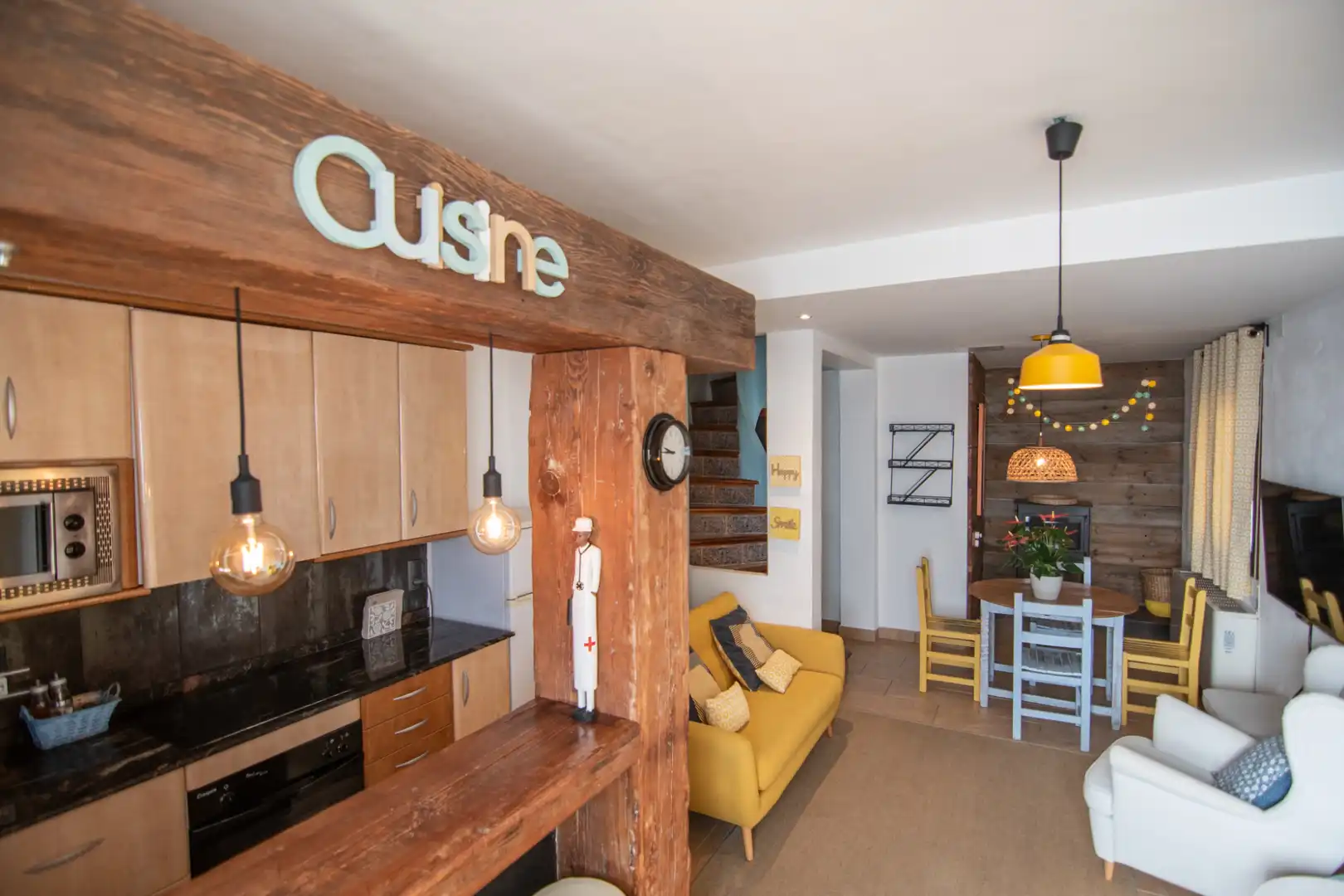 Cuina de Finca rústica en venda en Deltebre amb Aire condicionat, Jardí privat i Terrassa