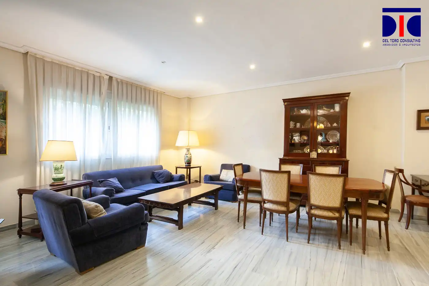 Sala de estar de Piso en venta en Sevilla con Aire acondicionado, Calefacción y Terraza